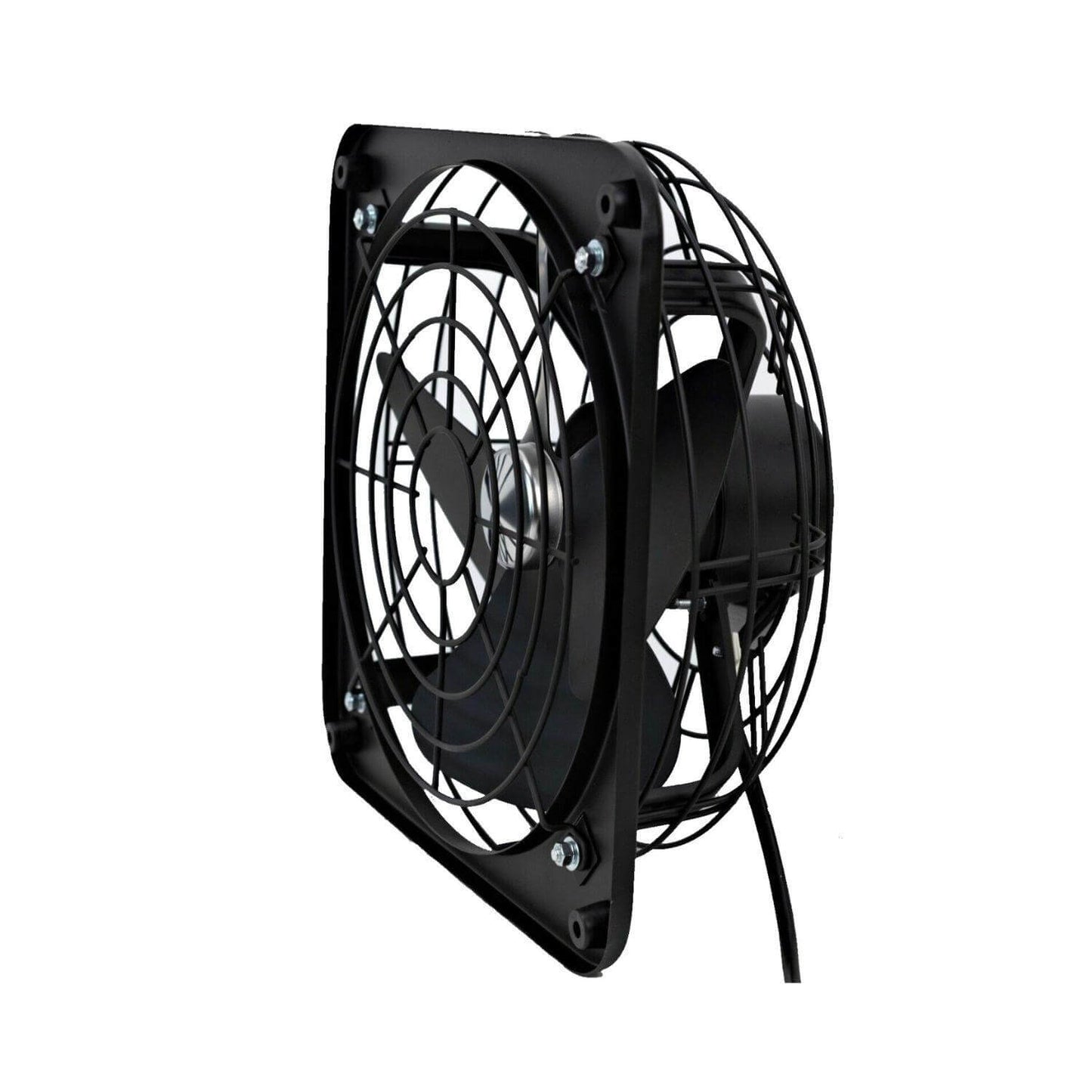 Cyclone 10" Industrial Axial Extractor Fan with Grill - George's Industrial Services Ltd