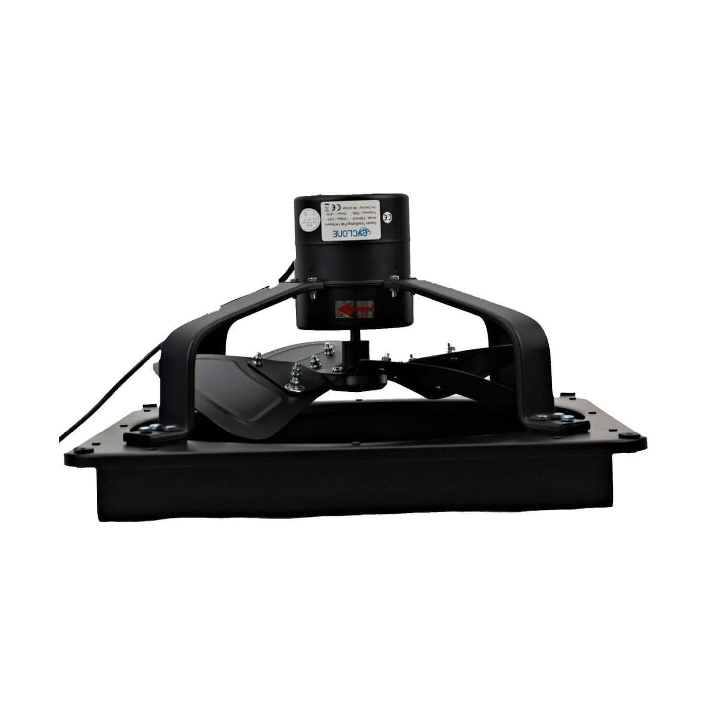 Cyclone 12" Industrial Axial Extractor Fan with Shutters - George's Industrial Services Ltd