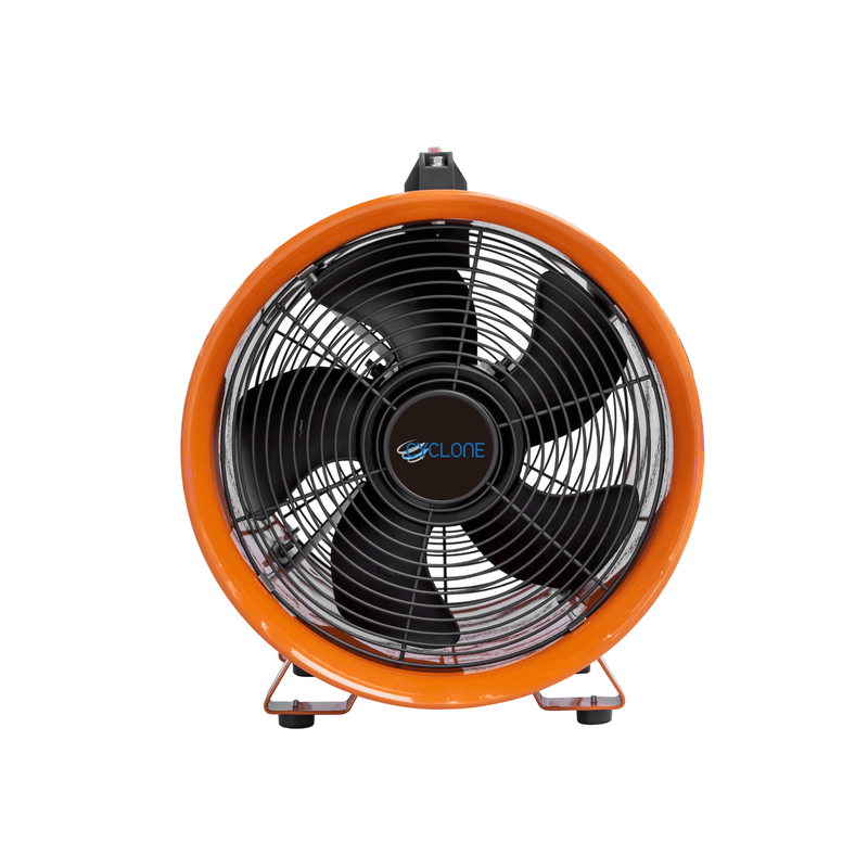 Cyclone 10" Dust Fume Extractor / Ventilation 110V Fan + 10m Duct - George's Industrial Services Ltd