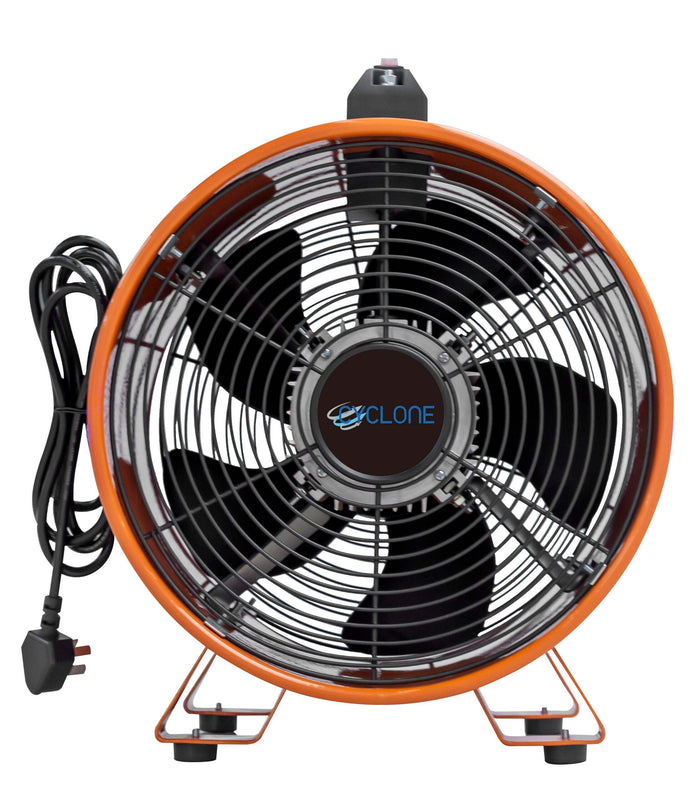 Cyclone 12" Dust Fume Extractor / Ventilation 230V Fan + 5m Duct - George's Industrial Services Ltd
