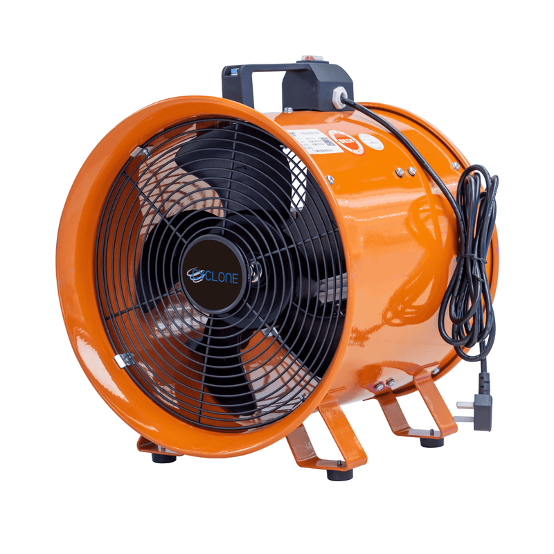 Cyclone 12" Dust Fume Extractor / Ventilation 230V Fan + 5m Duct - George's Industrial Services Ltd