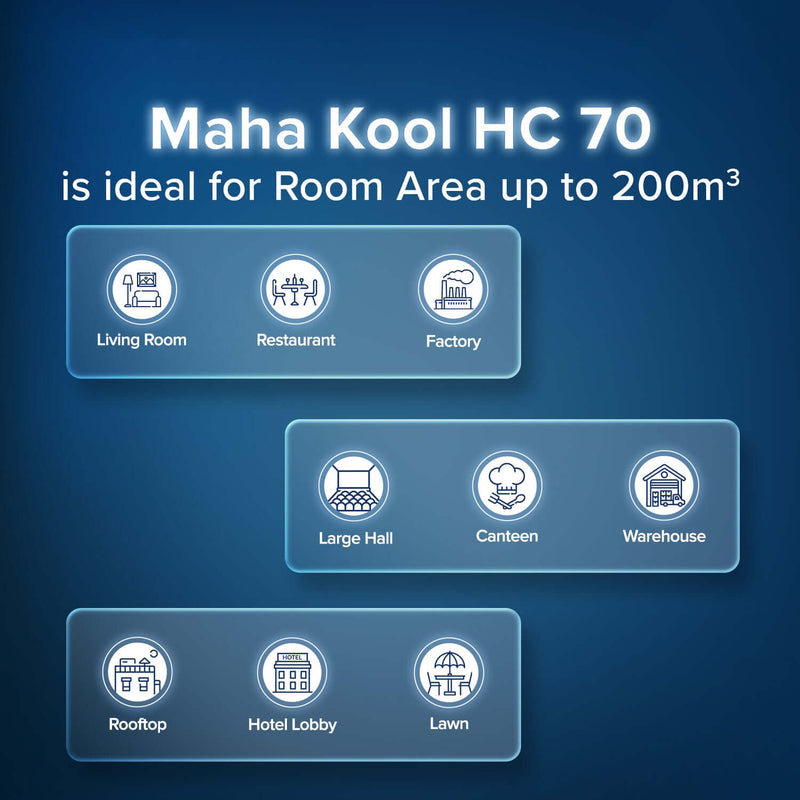 Mahakool 70L Air Cooler