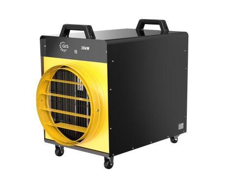 30kW Industrial Fan Heater 3 Phase Supply - 63 Amps