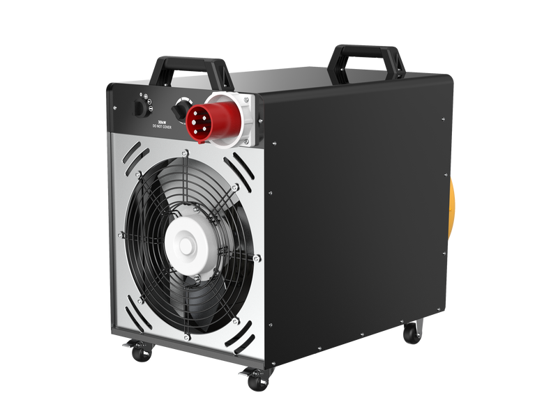30kW Industrial Fan Heater 3 Phase Supply - 63 Amps