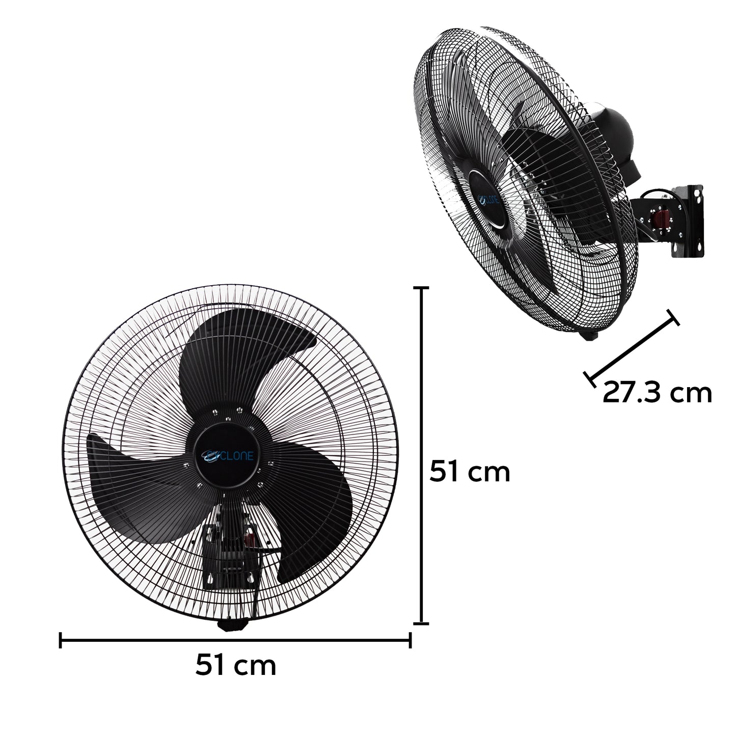 Cyclone 18" Wall Mount Fan - George's Industrial Services Ltd