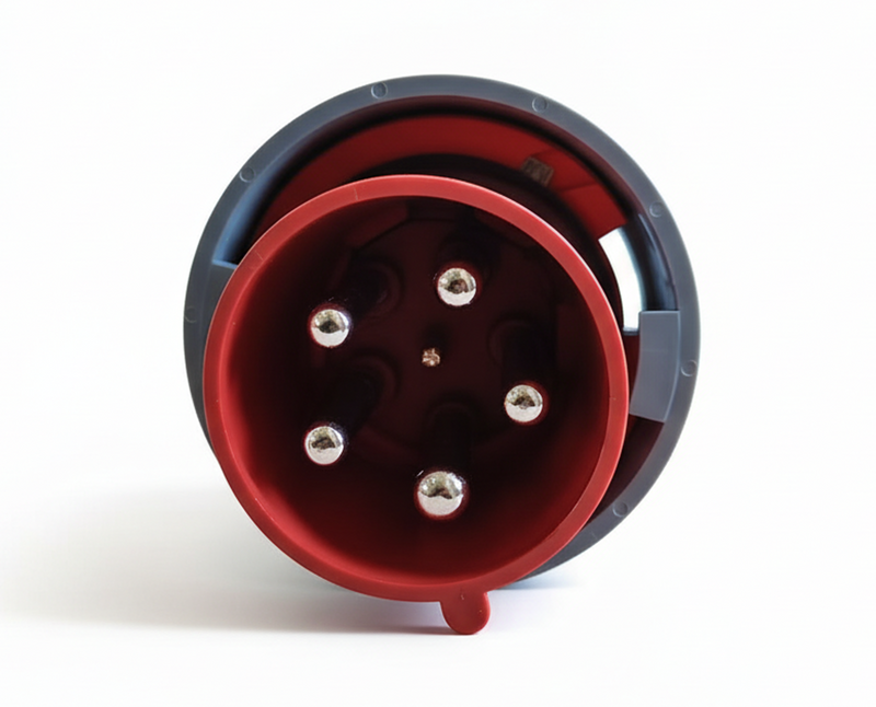 415V/63A 3 Phase Lead 5 Pin 10mm Heavy Duty Industrial H07RN-F Rubber Cable