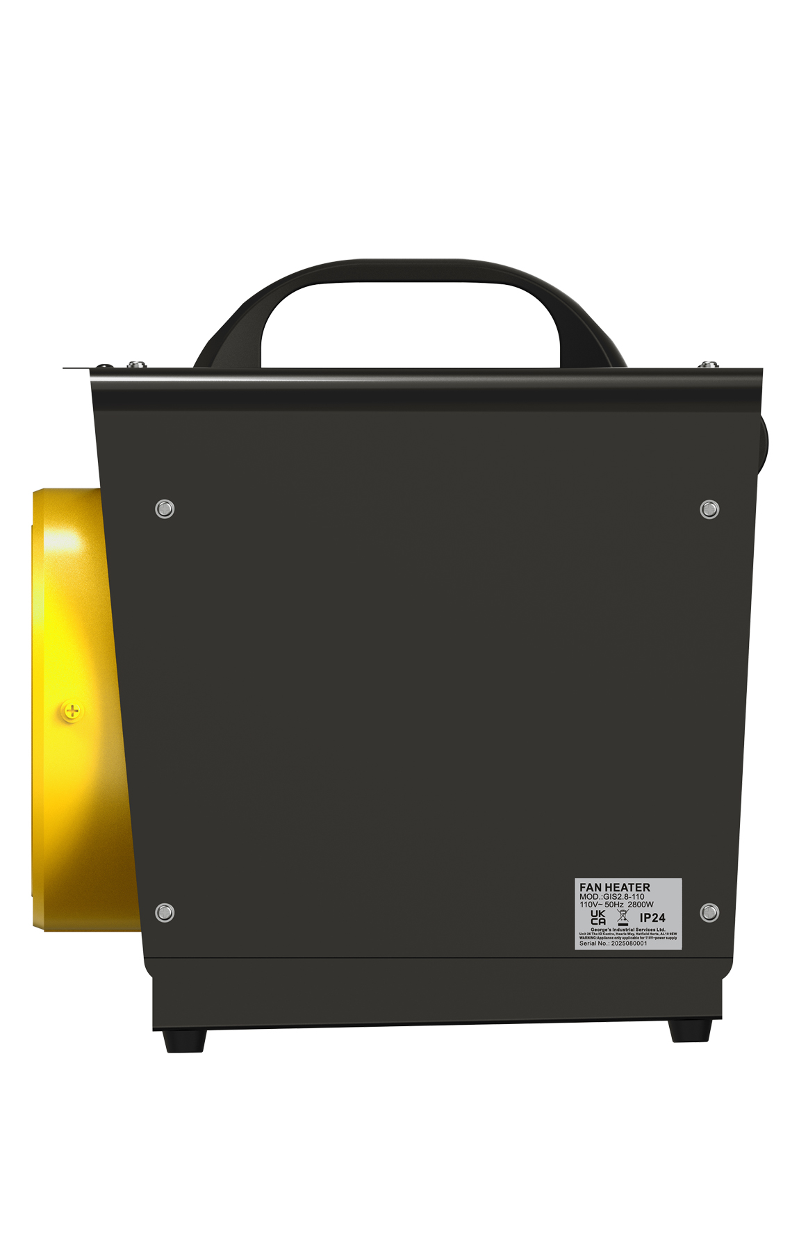 2.8kW Industrial Fan Heater in 110V