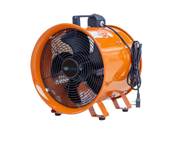 Cyclone 8" Dust Fume Extractor 230V Industrial Ventilation Fan - George's Industrial Services Ltd
