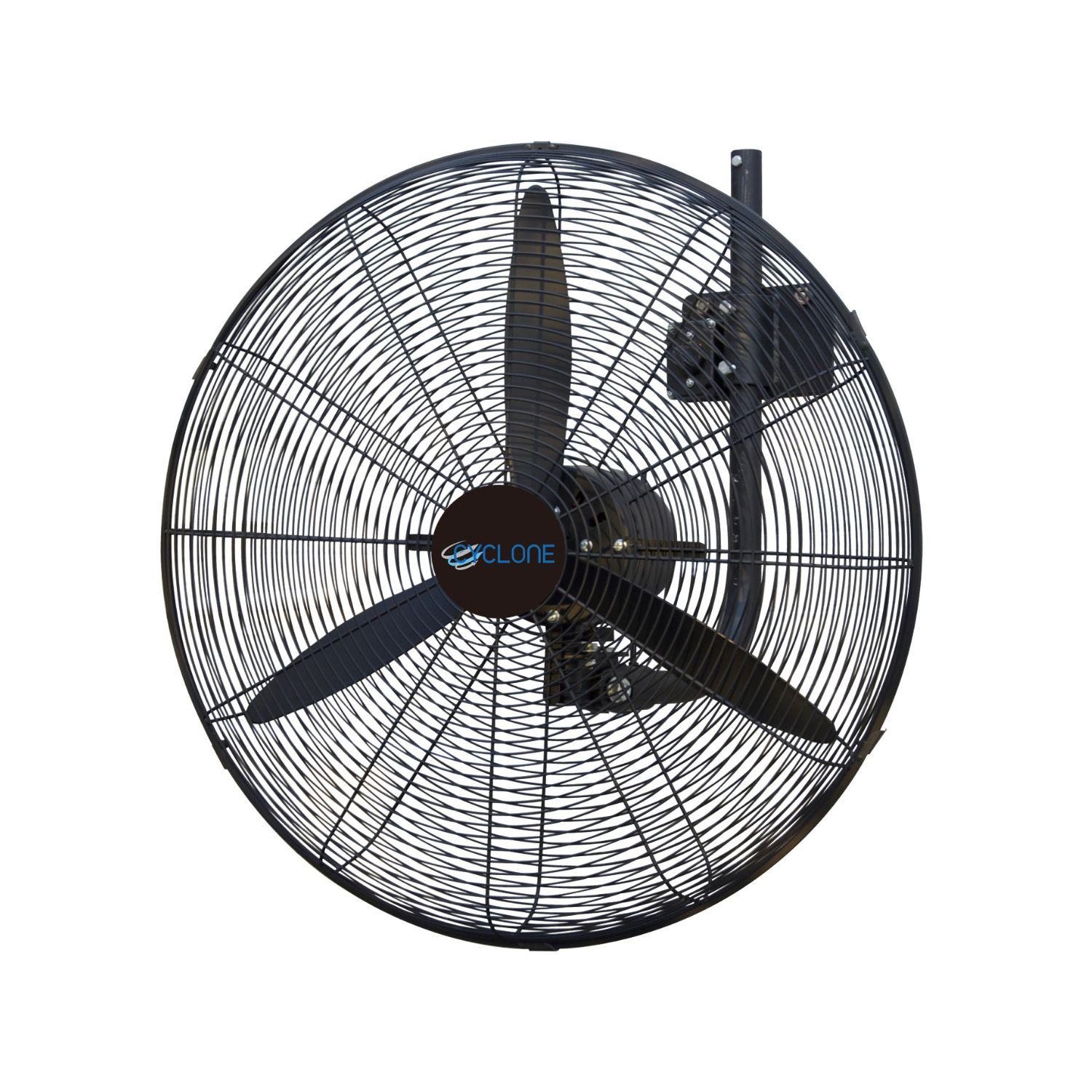 Cyclone 650TW 26 inch wall fan with remote 1