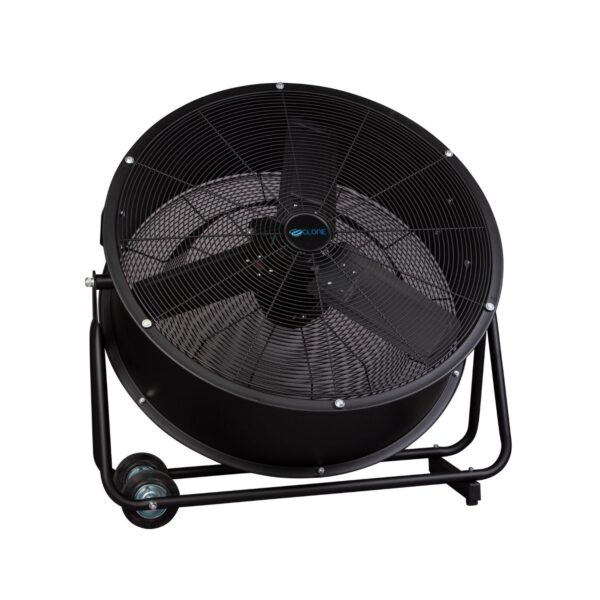 Cyclone HVF75L 110v 30 inch drum fan 2